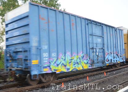 Car/wagon LW9082 right side / coté droit